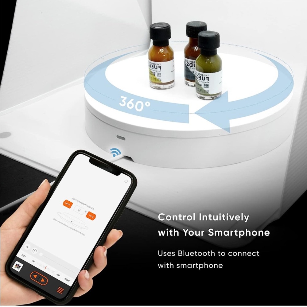FOLDIO360 Smart Turntable & Photo Studio - Picture 3 of 13